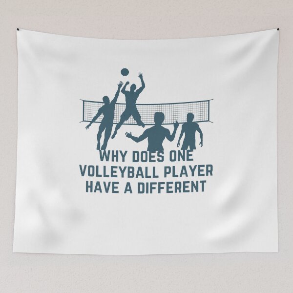 Item preview, why does one volleyball player have a different designed and sold by sabirlhc.