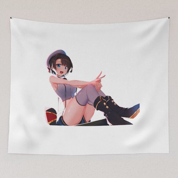Item preview, oozora subaru sticker - oozora subaru anime hentai Tshirt designed and sold by momenus.