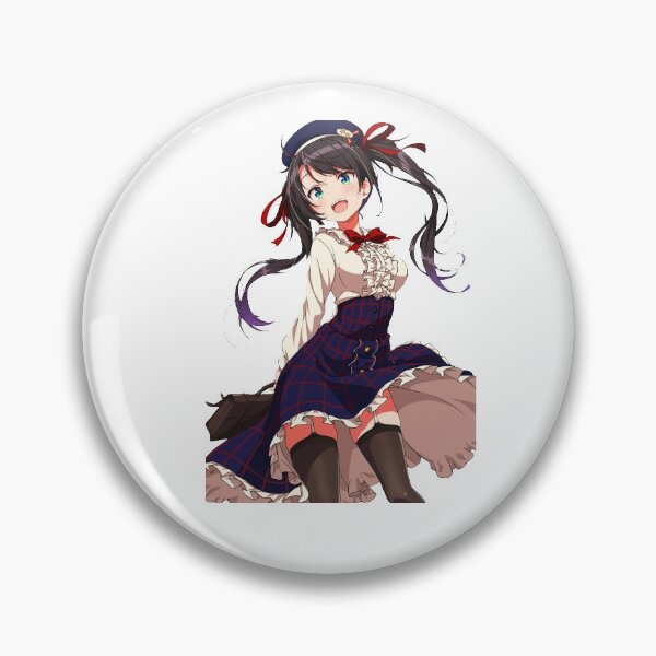 Item preview, oozora subaru sticker - anime hentai Tshirt - shirakami fubuk designed and sold by momenus.