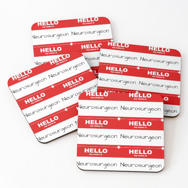 Item preview, Hello my name is neurosurgeon doctor designed and sold by not4fantasy.