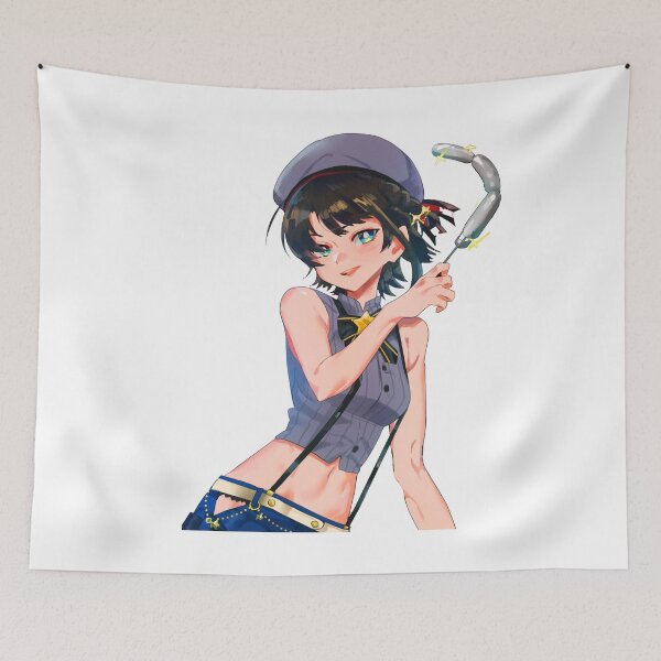 Item preview, oozora subaru sticker - anime hentai Tshirt - shirakami fubuk designed and sold by momenus.