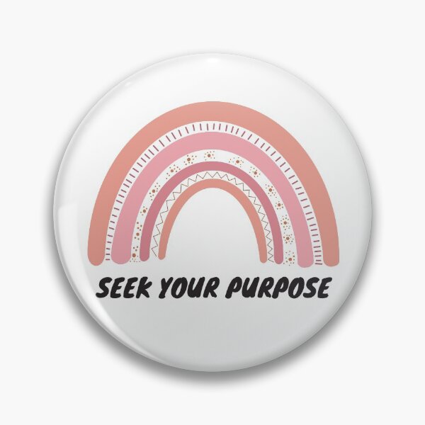 Item preview, Seek Your Purpose Modern Rainbow designed and sold by ZestyFruit.
