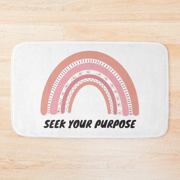 Item preview, Seek Your Purpose Modern Rainbow designed and sold by ZestyFruit.