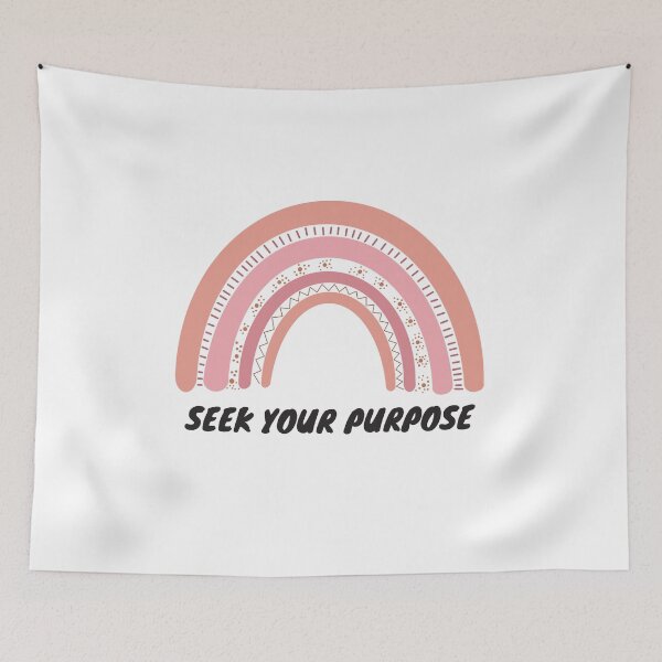 Item preview, Seek Your Purpose Modern Rainbow designed and sold by ZestyFruit.
