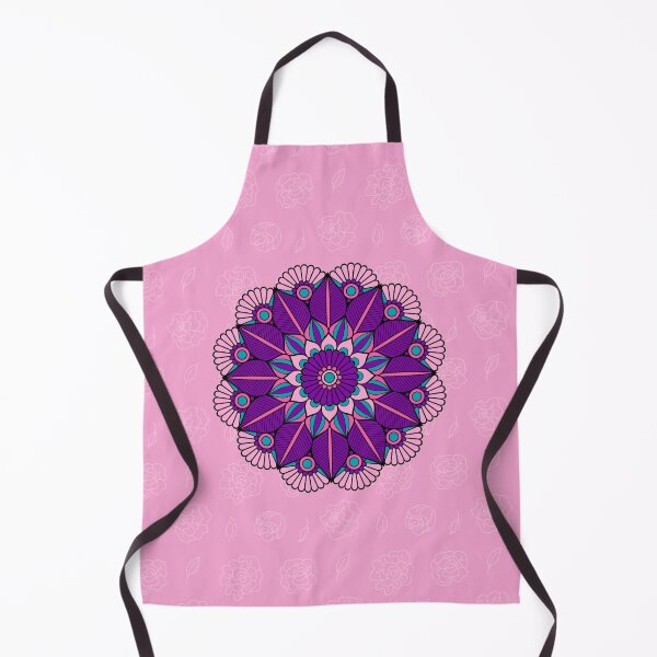 Item preview,  Mandala purple pink colorful  designed and sold by MamaMiaomiao.