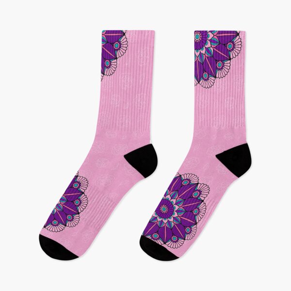 Item preview,  Mandala purple pink colorful  designed and sold by MamaMiaomiao.