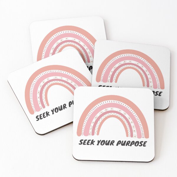 Item preview, Seek Your Purpose Modern Rainbow designed and sold by ZestyFruit.