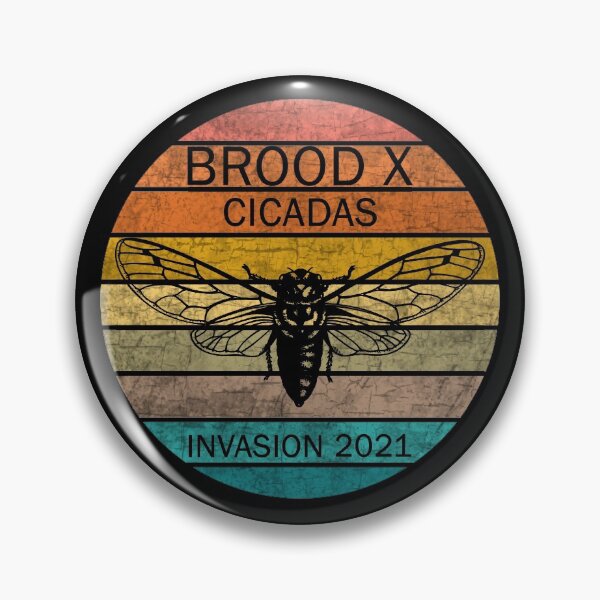Item preview, Cicada Brood X 2021 designed and sold by ValentinaHramov.