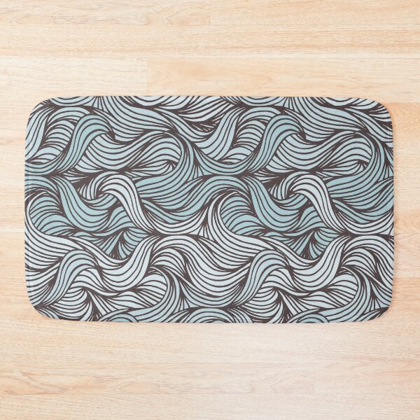 Item preview, Waves Seamless Pattern Design designed and sold by Jane Nichole.