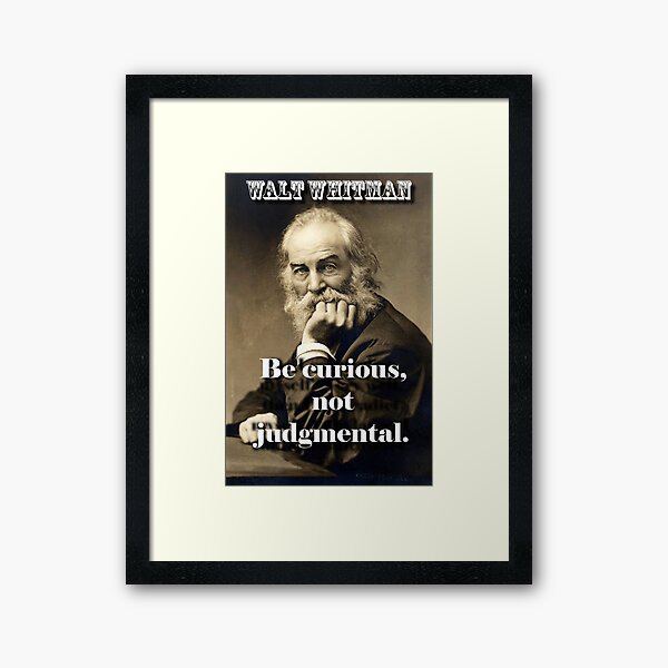 Item preview, Be Curious - Whitman designed and sold by CrankyOldDude.