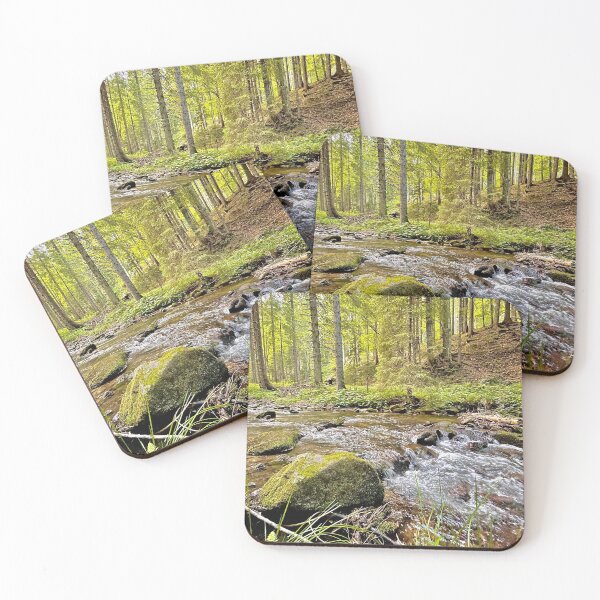 Item preview, Mountain Stream in the Forest Photography designed and sold by sofiakalinina.