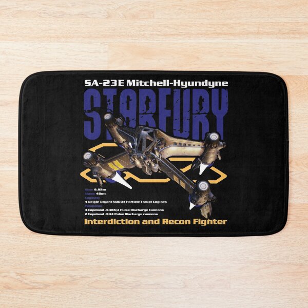 Item preview, SA-23E Mitchell Hyundyne Starfury Space Fighter designed and sold by Meta Cortex.