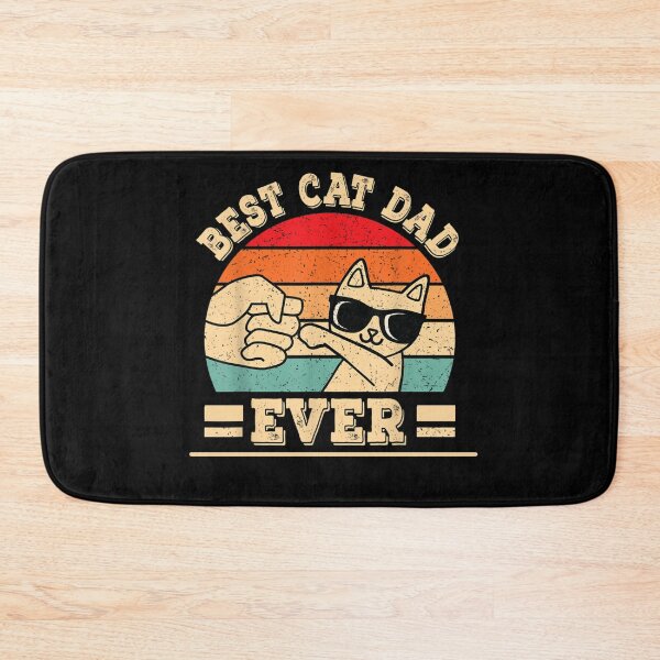 Item preview, Best Cat Dad Ever Funny Cat Lover Retro Shirt, Cat Lover  designed and sold by RanirO.