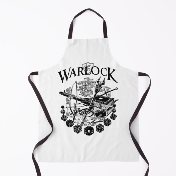Item preview, Série de classe RPG Warlock - Version noire Poster designed and sold by HajduMirella.