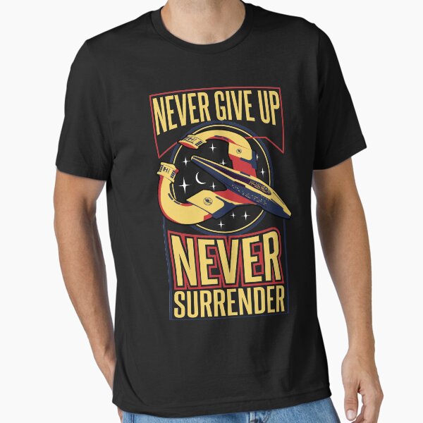 Item preview, NSEA Protector Never Give Up Never Surrender v2 designed and sold by McPod.