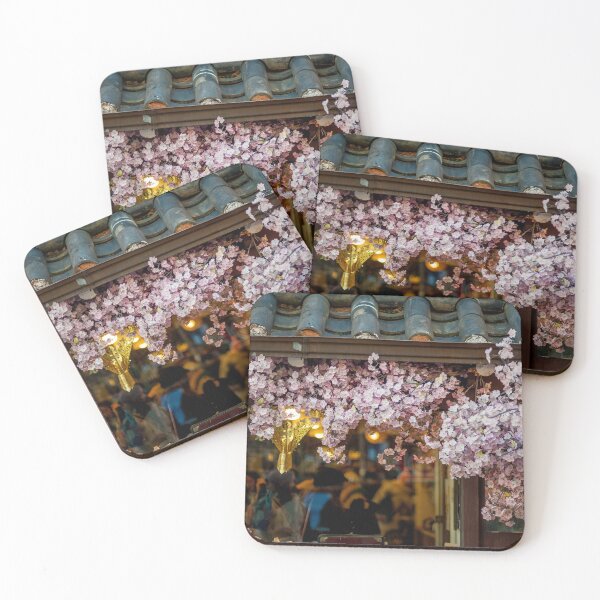 Item preview, Cherry Blossom Near Korean-Style House designed and sold by JoyforU.