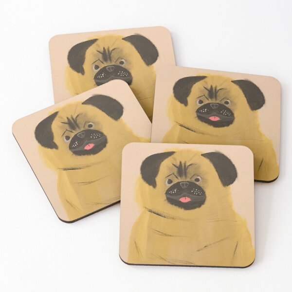 Item preview, Perturbed Pug - Otis Pugsley designed and sold by AbicArtsStudio.