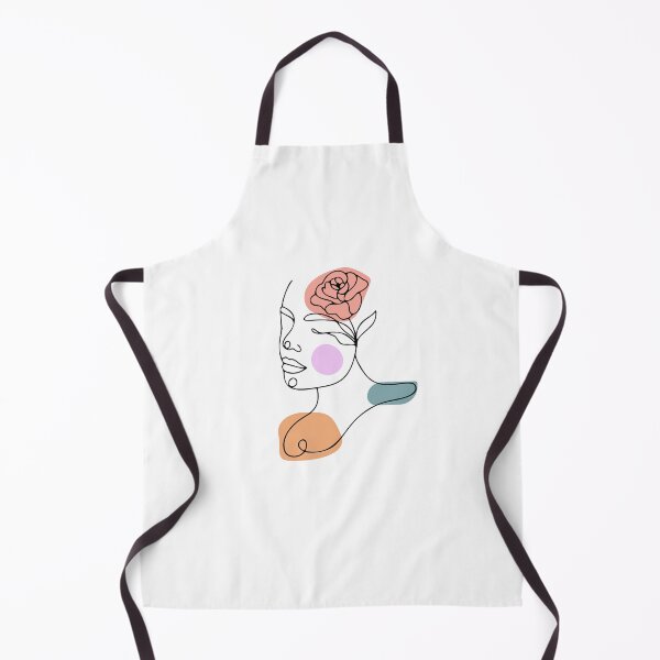 Item preview, Woman face with flower and leaves designed and sold by Almusawwir.