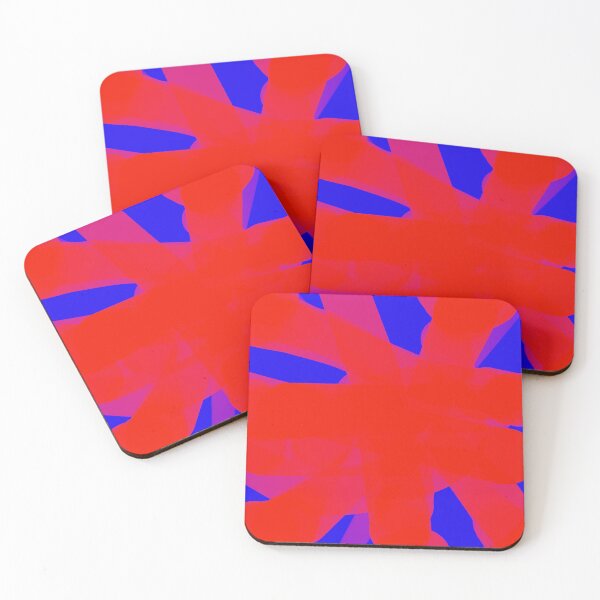 Item preview, red on blue designed and sold by dnparker.