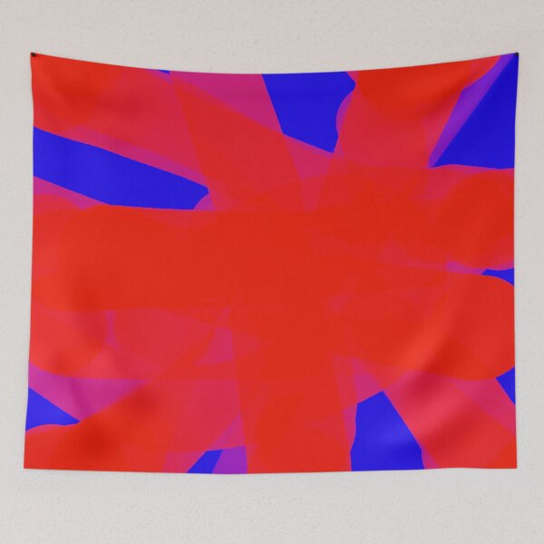 Item preview, red on blue designed and sold by dnparker.