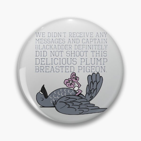 Item preview, Baldrick Speckled Jim the Plump Breasted Pigeon designed and sold by Meta Cortex.