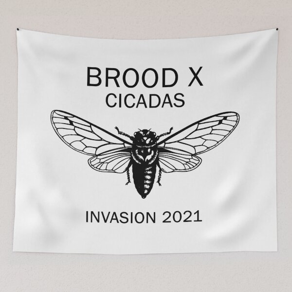 Item preview, Cicada Brood X 2021 designed and sold by ValentinaHramov.