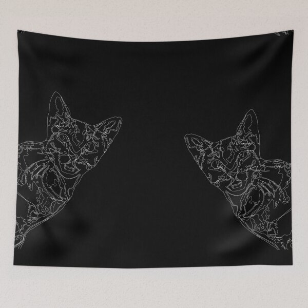 Item preview, Cat Line Art designed and sold by kasthu.