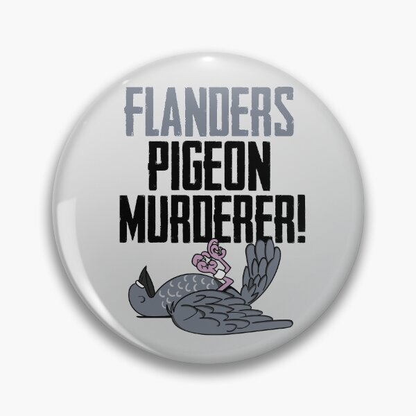 Item preview, General Melchett Flanders Pigeon Murderer designed and sold by Meta Cortex.