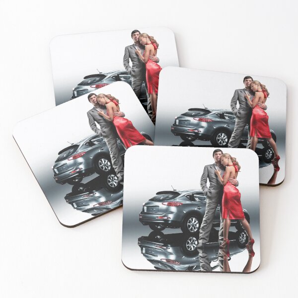 Item preview, Una pareja con coche designed and sold by FUNKYSHOPS.