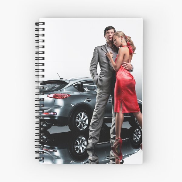 Aperçu de l'œuvre un couple avec voiture créée et vendue par FUNKYSHOPS.