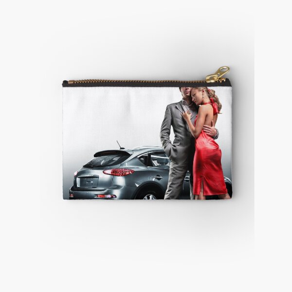 Aperçu de l'œuvre un couple avec voiture créée et vendue par FUNKYSHOPS.