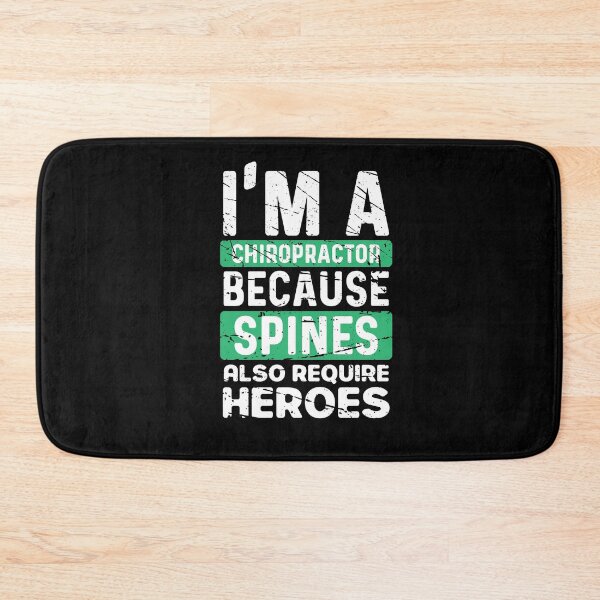 Item preview,  I'm a chiropractor because spines also require heroes funny gift for man and woman  designed and sold by patroart.