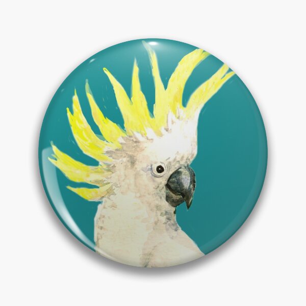 Item preview, Sulphur crested cockatoo designed and sold by Lemontreeart63.