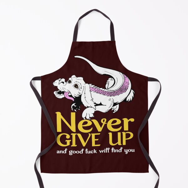 Item preview, Falkor the Luck Dragon Never Give Up designed and sold by Meta Cortex.