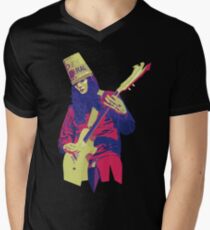 Camiseta para hombre de cuello en v Buckethead - Warm - WPAP