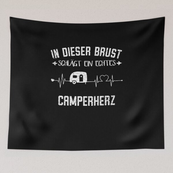 Item preview, Heart of a camper designed and sold by BananaKivi.