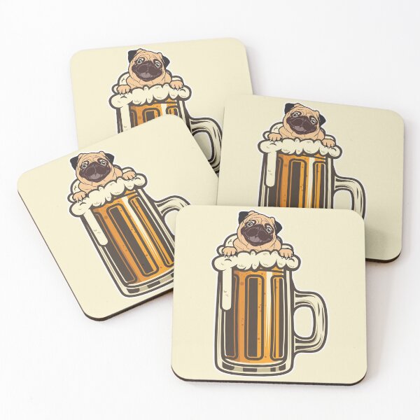 Item preview, Pug In Beer Party Pug Dog  designed and sold by TeesMii.