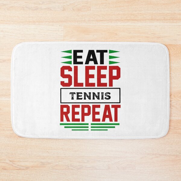 Item preview, Eat. Sleep. Tennis. Repeat. (Light) designed and sold by the-krisney-way.