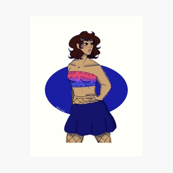 Veronica Sawyer Sticker Art Print