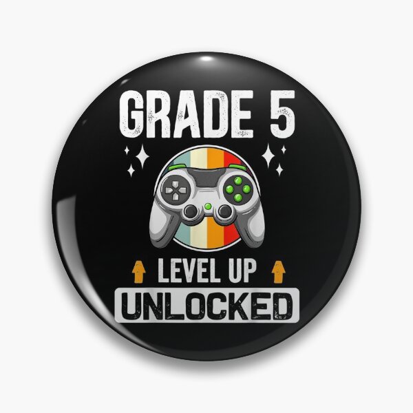 Item preview, 5th Grade Unlocked Level Up Gamer Back To School 5 Grade Boy  designed and sold by DaiShop.