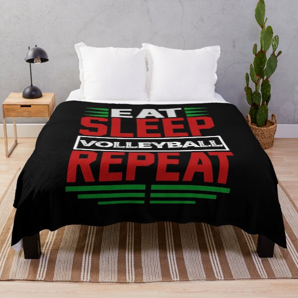 Item preview, Eat. Sleep. Volleyball. Repeat. (Dark) designed and sold by the-krisney-way.