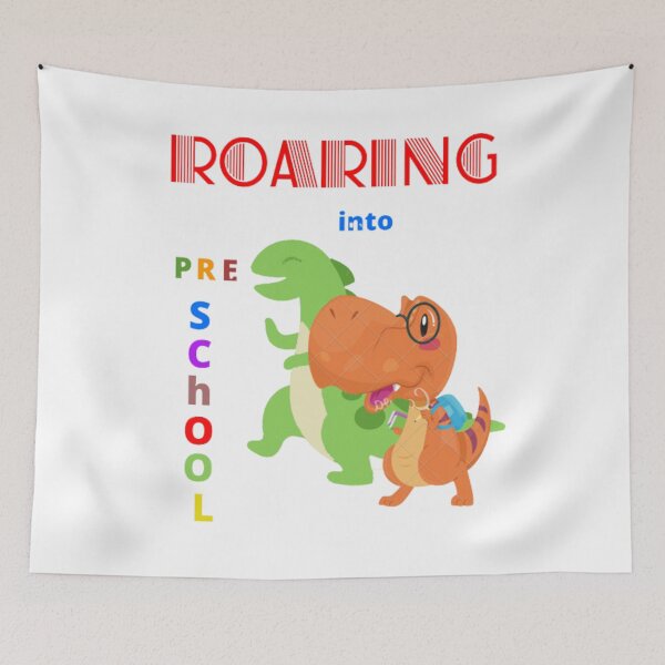 Item preview, roaring into preschool designed and sold by misskholeta.