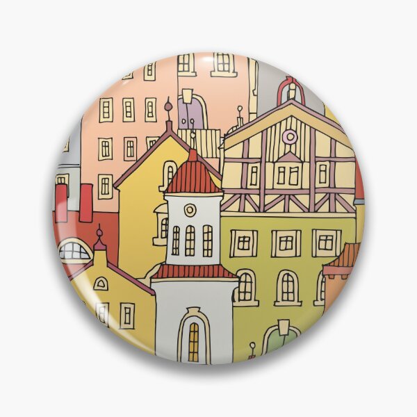 Item preview, Cute hand drawn houses designed and sold by studio838.