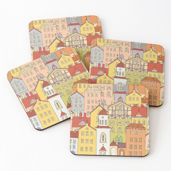 Item preview, Cute hand drawn houses designed and sold by studio838.