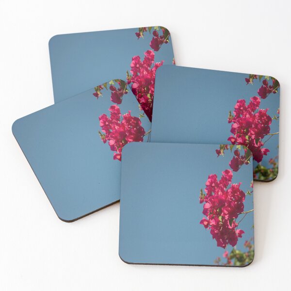 Item preview, Pink flowers against the Blue Sky designed and sold by Neilchurcherart.