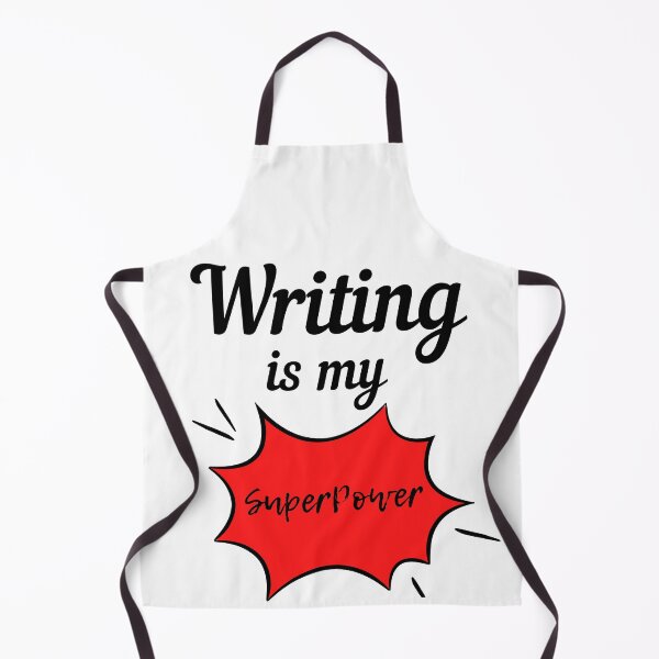 Item preview, Writing is my superpower designed and sold by Oreo2020 Creations.