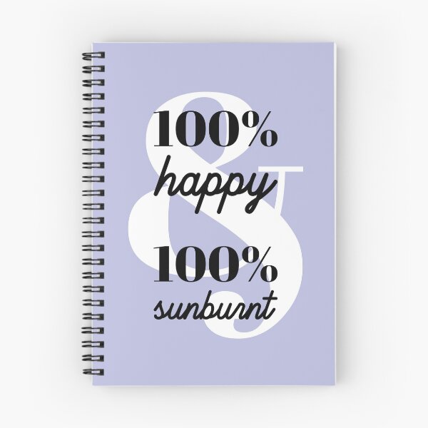 Item preview, 100% happy 100% sunburnt designed and sold by FranziskaRind.