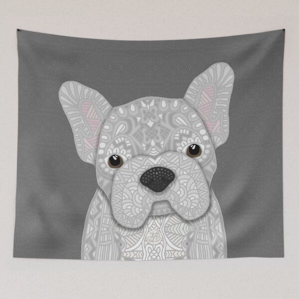 Item preview, White Frenchie designed and sold by artlovepassion.