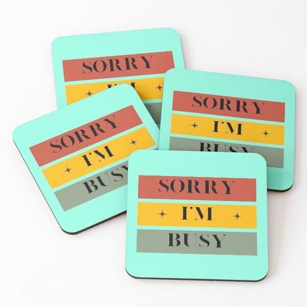 Item preview, I Am Very Busy designed and sold by CareChoice.
