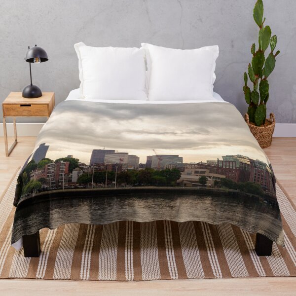 Item preview, Boston city skyline prints,Boston city scape,Boston panoramic,panoramic wall art, panoramic canvas  designed and sold by eyesight4vision.